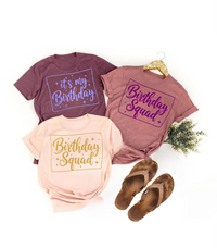 Load image into Gallery viewer, 🤩 It's My Birthday Unisex T-Shirt – Perfect for Birthday Celebrations &amp; Party Squad