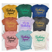 Load image into Gallery viewer, 🎈Birthday Squad T-Shirt – Celebrating the Birthday Queen in Style